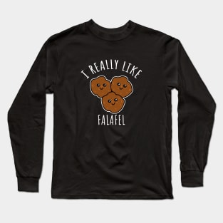 I Really Like Falafel Long Sleeve T-Shirt